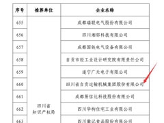 熱烈祝賀我公司被（bèi）評為（wéi）國家知識（shí）產權優勢企業