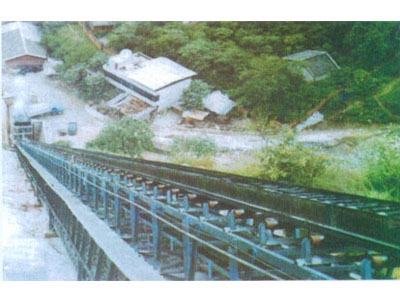 DJ型大傾角擋邊帶式輸送機