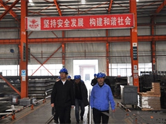 自貢市政府副市長吳進學一行（háng）蒞臨我公司調研