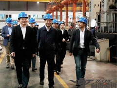 四川省政協副主席、省地方金融監管局局長歐陽澤華蒞臨運機集團視察企業生產經（jīng）營情況